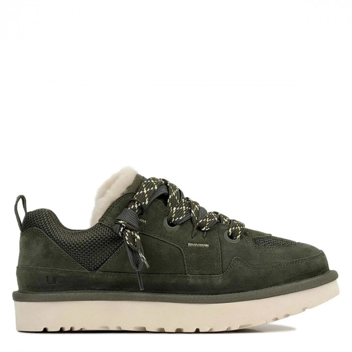 UGG Mens Lowmel Sneaker Lo Dark Green
