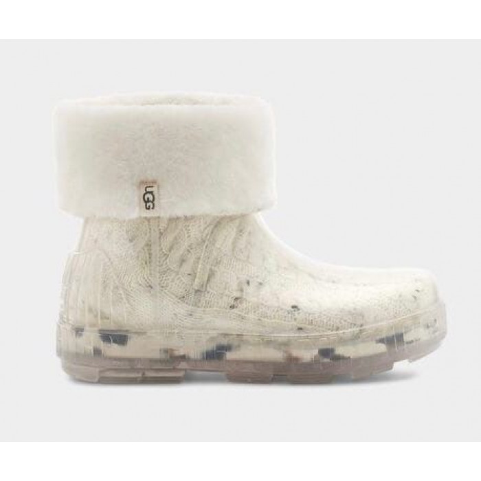 UGG Drizlita Clear Boot White