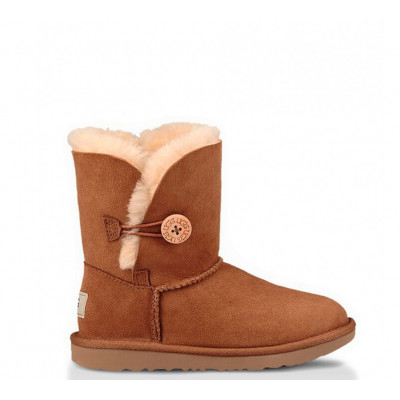 UGG Kids Bailey Button Chestnut UGG Kids Bailey Button Chestnut