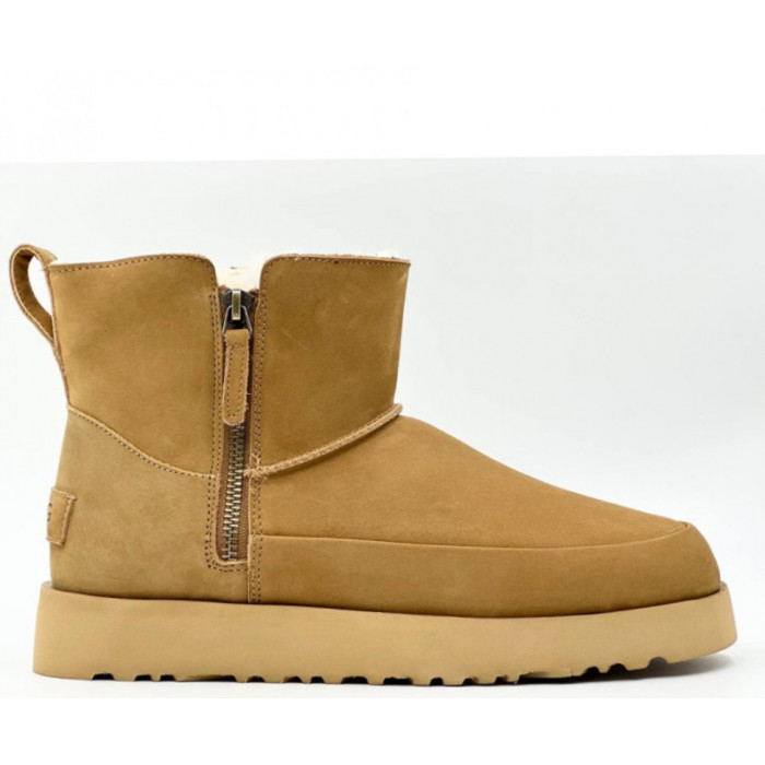 UGG Classic Zip Mini Suede Boot