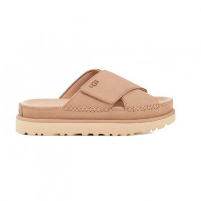 UGG Goldenstar Cross Slide - Driftwood