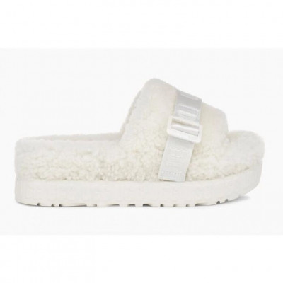 UGG Fluffita Platform - White