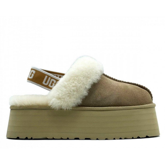 UGG Funkette Suede Platform Sand